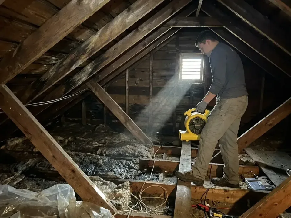 attic-water-damage-drying-proc-007 — frequently asked questions, Emergency Water Extraction & 24/7 Flood Response in Mattyda…